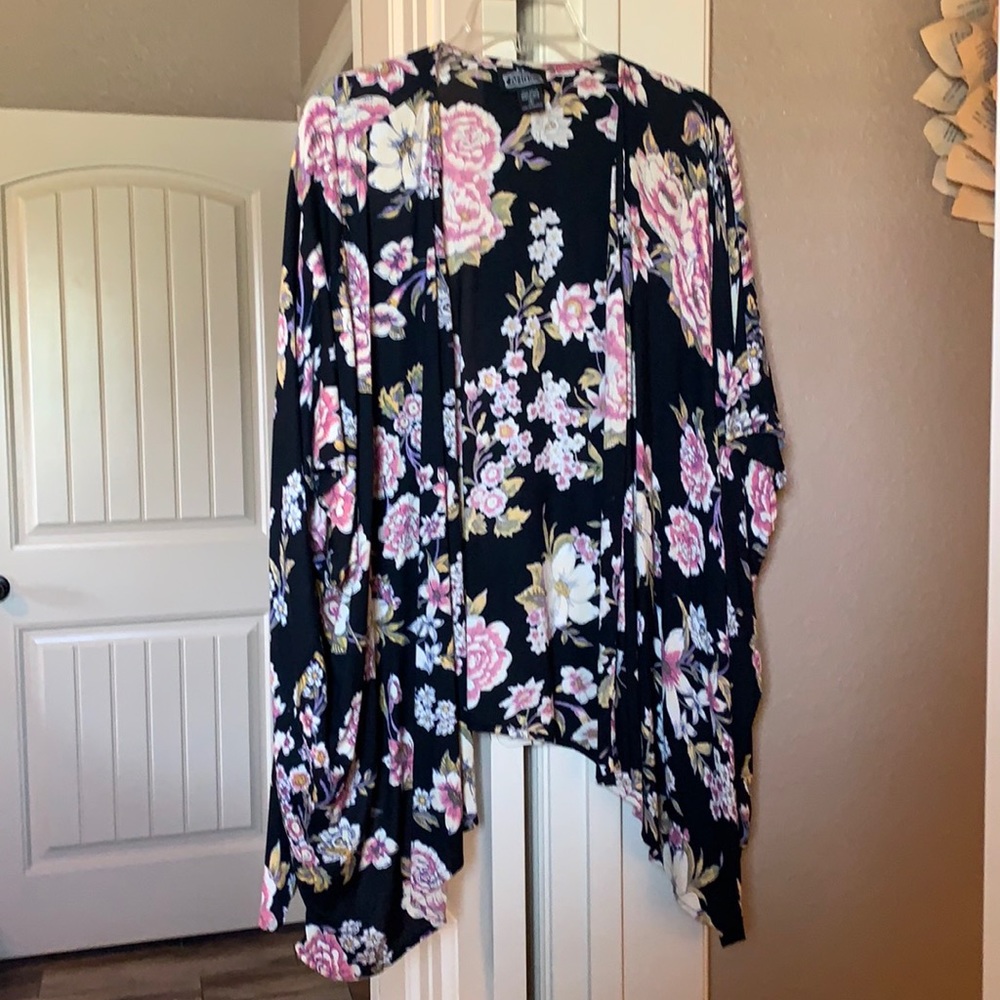 EUC floral kimono